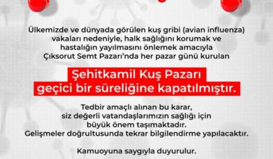 Şehitkamil Belediyesi de Önemli Duyuru