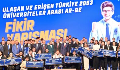 ULAŞAN VE ERİŞEN TÜRKİYE 2053 ÜNİVERSİTELER ARASI AR-GE FİKİR YARIŞMASI’NIN ÖDÜLLERİ SAHİPLERİNİ BULDU