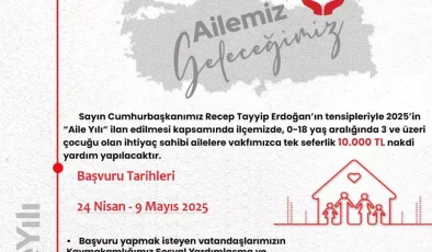 Araban’da ihtiyaç sahibi ailelere 10 bin TL nakdi yardım yapılacak