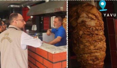 Gaziantep’te dönercilere şok denetim