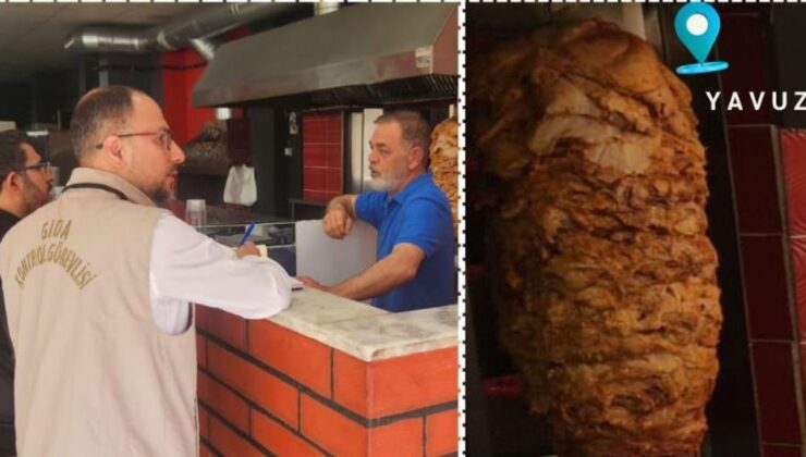 Gaziantep’te dönercilere şok denetim