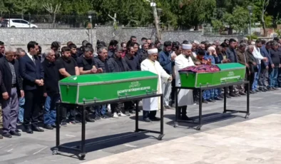 Anne ve Oğulun Cenazesi İslahiye’de Dualarla Uğurlandı