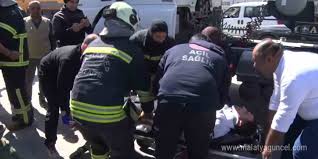 Gaziantep’te 2 tır çarpıştı: 1 yaralı