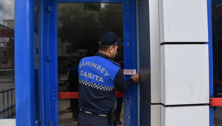 ŞAHİNBEY BELEDİYESİ TARİHİ GEÇMİŞ ÜRÜN SATAN 6 İŞYERİNİ KAPATTI