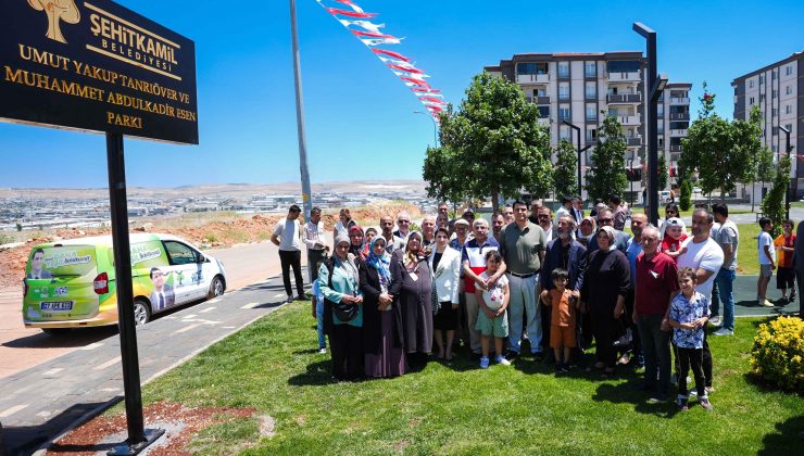 BAŞKAN YILMAZ’DAN BÜYÜK VEFA  KAZADA HAYATINI KAYBEDEN GENÇ GAZETECİLERİN İSMİ PARKTA YAŞATILACAK  UMUT YAKUP TANRIÖVER-MUHAMMET ABDULKADİR ESEN PARKI TÖRENLE AÇILDI