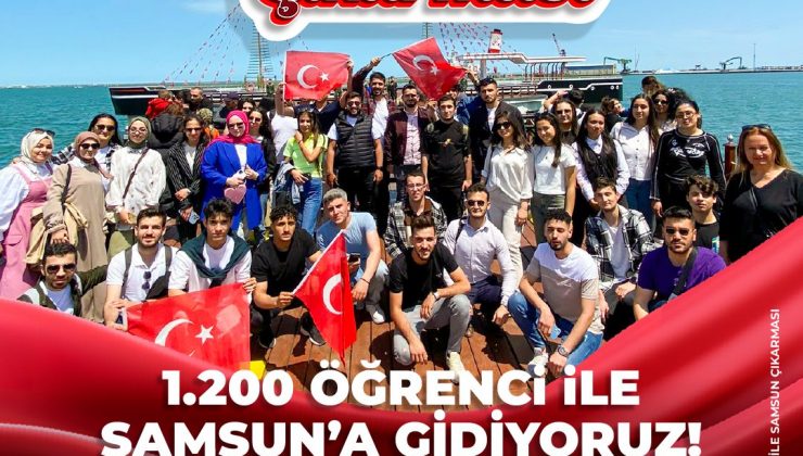 Şehitkamil Belediye Başkanı Umut Yılmaz’ın gençlere sözünü verdiği Samsun gezisi başlıyor.