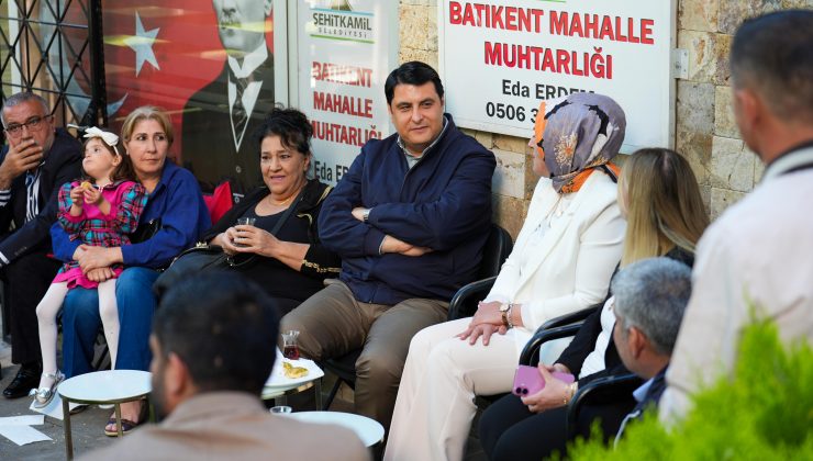 ŞEHİTKAMİL’İMİZİN YARINLARINI BİRLİKTE İNŞA EDİYORUZ”