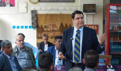 BAŞKAN YILMAZ, KARŞIYAKA’DA ESNAF VE VATANDAŞLARLA BİR ARAYA GELDİ