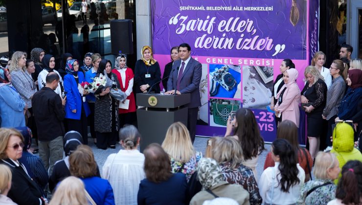 ZARİF ELLER DERİN İZLER SERGİSİ AÇILDI