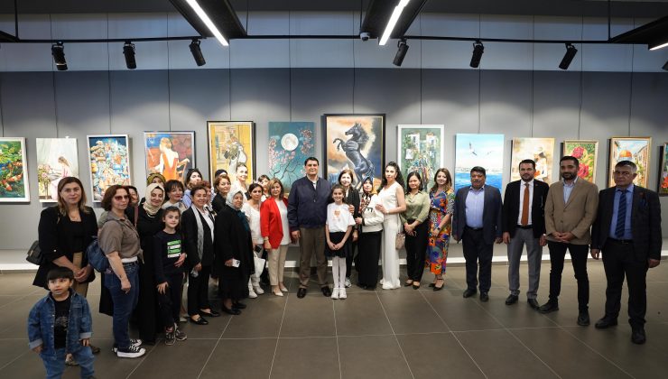 ŞEHİTKAMİLLİ KADINLAR HAYATA RENK KATTI  SANATSEVERLER, ŞEHİTKAMİL’DE BULUŞTU