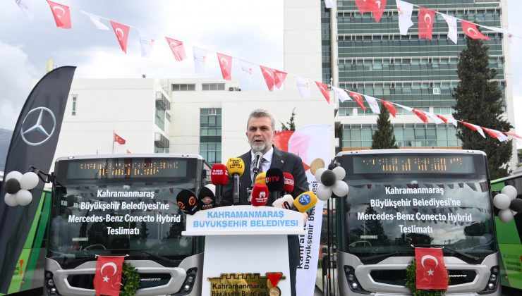 Kahramanmaraş’ta Toplu Taşıma YeniHibrit Otobüslerle Güçlendi