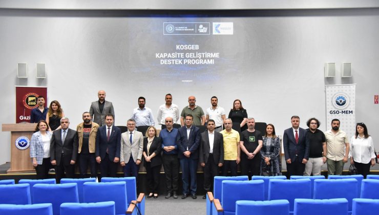 KOSGEB DESTEK PROGRAMLARI GSOMEM’DE KONUŞULDU