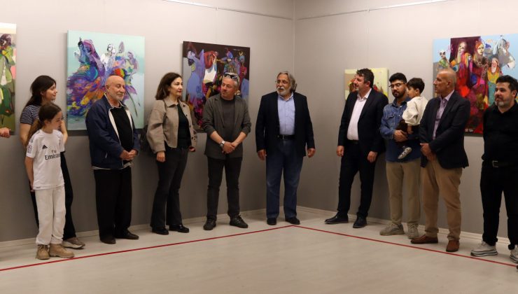 FERAHOĞLU SANKO SANAT GALERİSİ’NDE RESİM SERGİSİ AÇTI