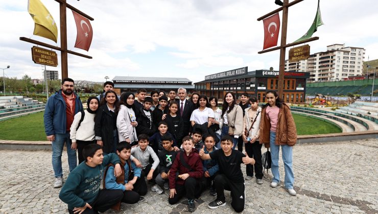 BAŞKAN TAHMAZOĞLU, GENÇLERLE GELENEKSEL SPORLAR MERKEZİ’NDE BULUŞTU