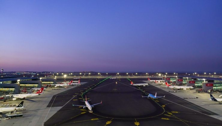 İSTANBUL HAVALİMANI, AVRUPA’NIN EN YOĞUN 10 HAVALİMANI ARASINDA İLK SIRADA