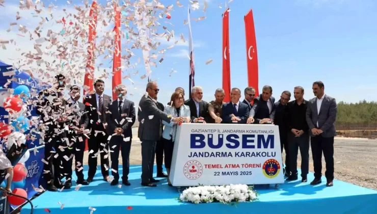 BÜSEM jandarma karakol binasının temeli atıldı