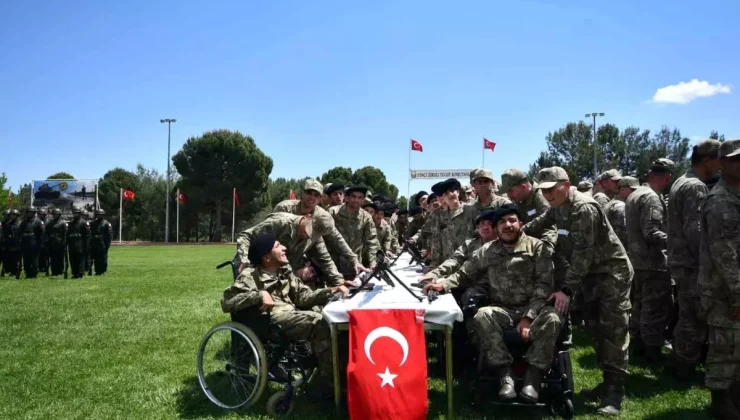 Gaziantep’te Engellilere Temsili Askerlik Töreni Düzenlendi