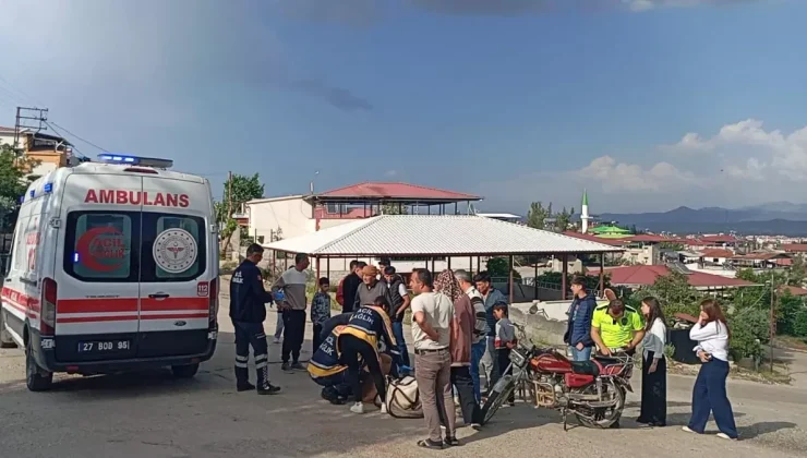 Gaziantep’te Motosiklet Kazası