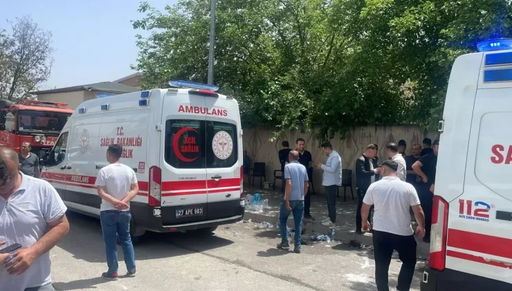 Gaziantep’teki halı fabrikasında buhar kazanı patladı, 7 işçi yaralandı, yangın söndürüldü.