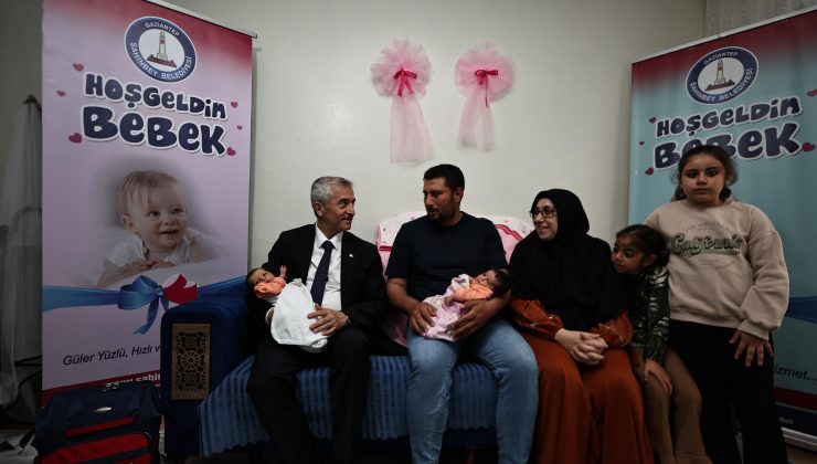 ŞAHİNBEY BELEDİYESİ 190.000 BEBEĞE “HOŞ GELDİN” DEDİ