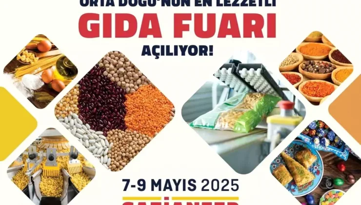 Gaziantep’te Ortadoğu’nun en büyük gıda fuarı kapılarını açıyor