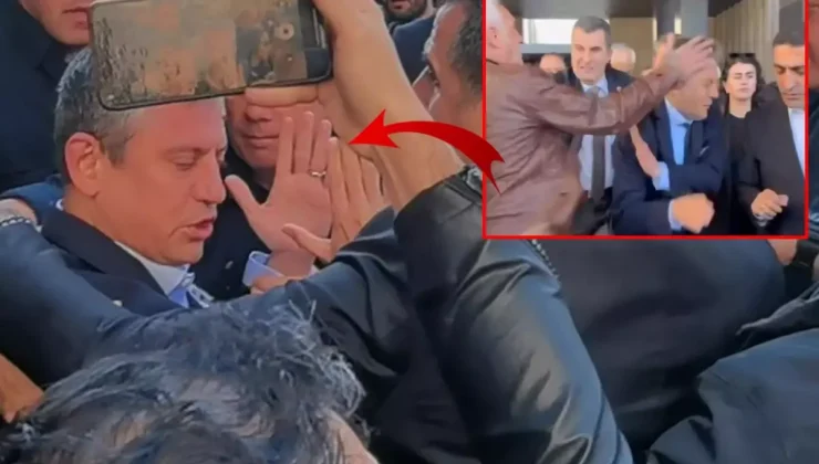 Özgür Özel’e AKM çıkışı yumruklu saldırı