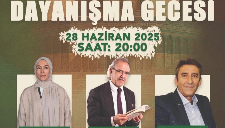 DULKADİROĞLU’NDA ANLAMLI DAYANIŞMA GECESİ