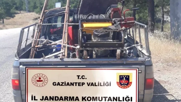 Gaziantep’te Kaçak Krom Madeni Operasyonu