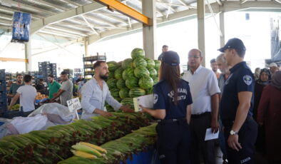 ŞEHİTKAMİL’DE ZABITA EKİPLERİNDEN PAZAR YERLERİNDE SIKI DENETİM