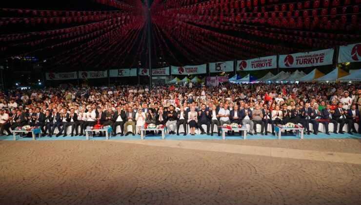 15 TEMMUZ RUHU YENİDEN CANLANDI YILMAZ: “DEMOKRASİYE UZANAN HİÇBİR ELİ AFFETMEYECEĞİZ”
