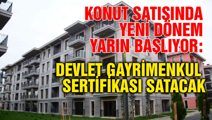 Konut Satışında Yeni Dönem