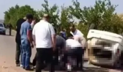 Gaziantep’te Bilek Mahallesi’nde Feci Kaza! 1 Ölü, 2’si Çocuk 3 Yaralı