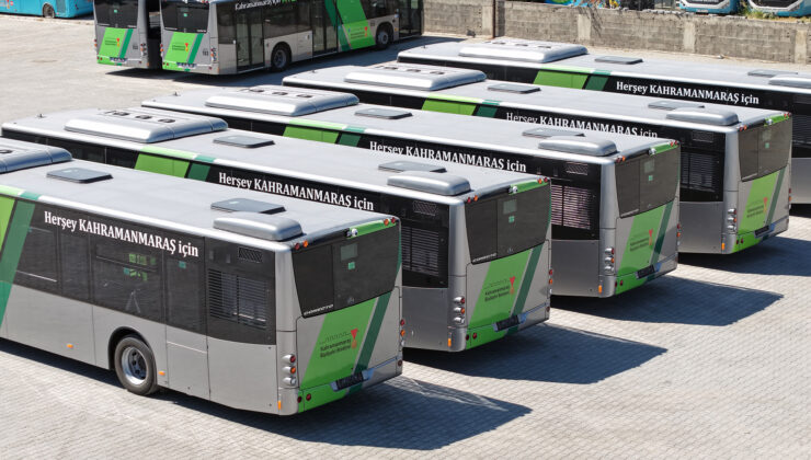 Büyükşehir’den ‘Yeşil Ulaşım’ Hamlesine 5 Yeni Otobüs Daha Katıldı
