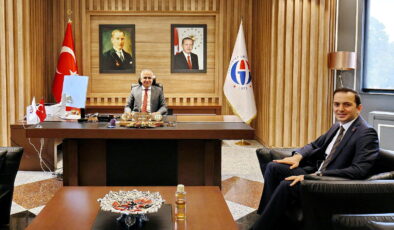 BİK GAZİANTEP BÖLGE MÜDÜRÜ GÜNGÖR’DEN GAÜN REKTÖRÜNE VEDA ZİYARETİ