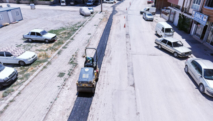 Elbistan’da Altyapının Ardından Yol Konforunu Artıran Çalışmalar