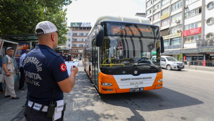GAZİANTEP BÜYÜKŞEHİR ZABITA, 2025 YILINDA KLİMA DENETİMLERİNDE 521 ARACA CEZA YAZDI