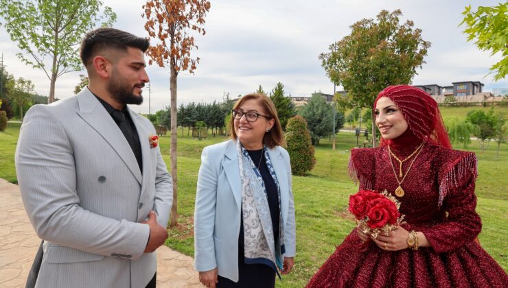GAZİANTEP BÜYÜKŞEHİR’DEN YENİ EVLİ ÇİFTLERE UNUTULMAZ BİR HEDİYE