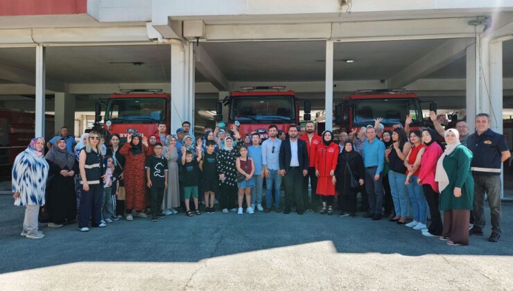 İŞİTME ENGELLİ BİREYLERE YANGIN SÖNDÜRME EĞİTİMİ