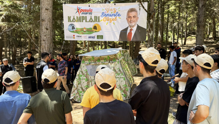 Pusula Maraş Gençlik Kampları Başladı;