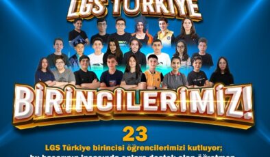 EĞİTİM ŞEHRİ GAZİANTEP’TEN LGS’DE DEV BAŞARI: 23 ÖĞRENCİ TÜRKİYE BİRİNCİSİ