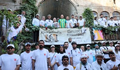 GÖBEKLİTEPE’YE PEDALLAR KLAUS SCHMİDT İÇİN ÇEVRİLDİ