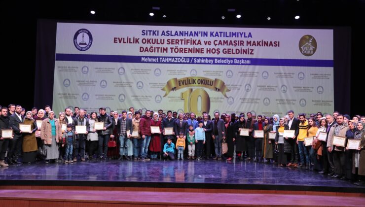 Şahinbey Belediyesinden 90 bin aileye 1,5 milyar lira “uzun evlilik” desteği
