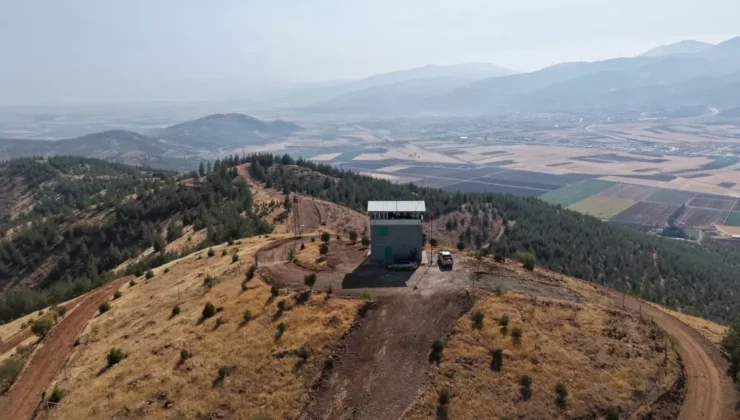 Nurdağı’nda Yangın Gözetleme Kulesi