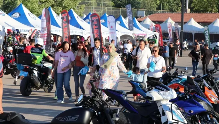 Motosiklet tutkunları Gaziantep’teki motofestte bir araya geldi