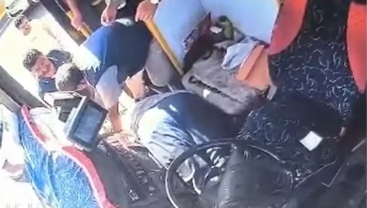 Otobüs şoförü, seyir halindeyken direksiyon başında öldü