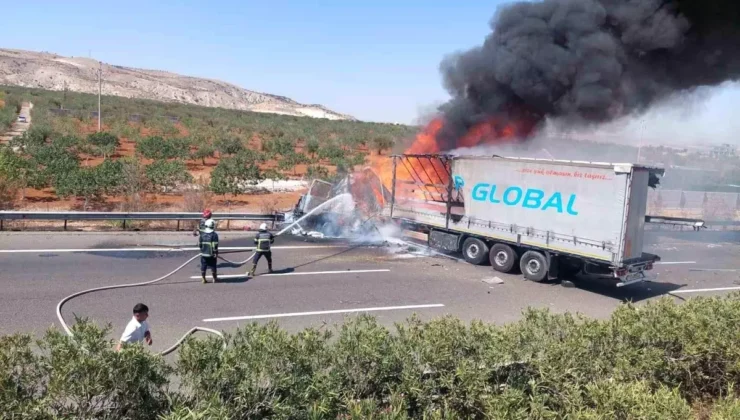 Gaziantep’te Tır Kazası: 1 Yaralı