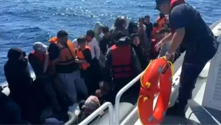 Çanakkale’de 39 Kaçak Göçmen Kurtarıldı