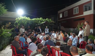 BAŞKAN YILMAZ’DAN KÖKSALAN MAHALLESİ’NE ZİYARET  KÖKSALAN’DA İHTİYAÇLAR GİDERİLİYOR