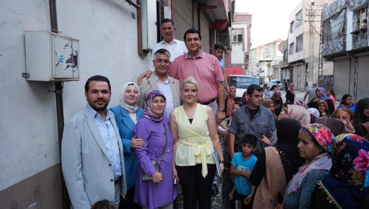 BAŞKAN YILMAZ’’DAN ŞİRİNEVLER’E ZİYARET