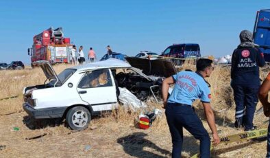 Gaziantep’te Feci Kaza! Hurdaya Dönen Araçta 1 Kişi Öldü, 1 Kişi Yaralandı